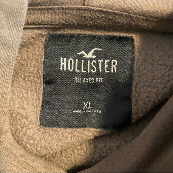 Hollister Men’s Brown Hoodie Size XL - Item 0224 - Picture 5 of 6